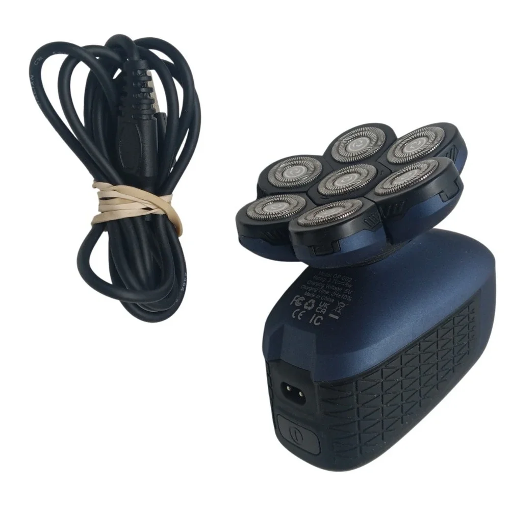 Nogroa Head Shaver Set, 7D Electric Hair Razor for Bald Men,‎ Waterproof w/ Cord